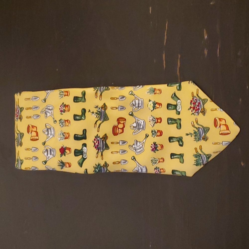 Alynn Neckwear L56"W3.5" Yellow Tie